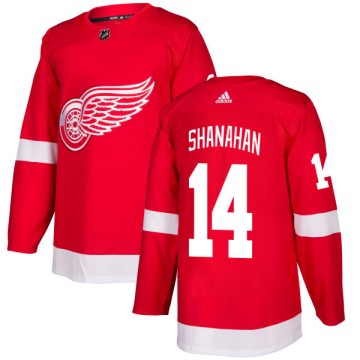 Authentic Adidas Men's Brendan Shanahan Detroit Red Wings Jersey - Red