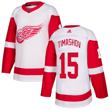 Authentic Adidas Men's Dmytro Timashov Detroit Red Wings ized Jersey - White