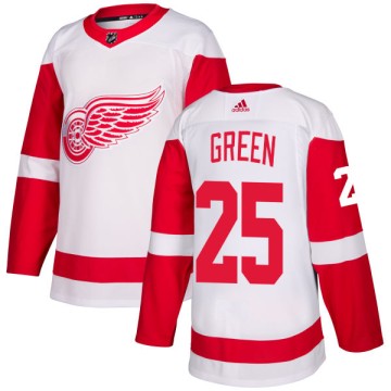 Authentic Adidas Men's Mike Green Detroit Red Wings Jersey - White