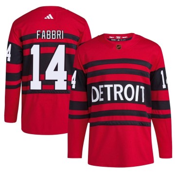 Authentic Adidas Men's Robby Fabbri Detroit Red Wings Reverse Retro 2.0 Jersey - Red