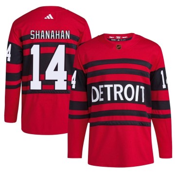 Authentic Adidas Youth Brendan Shanahan Detroit Red Wings Reverse Retro 2.0 Jersey - Red