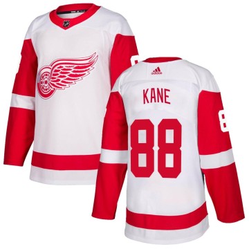 Authentic Adidas Youth Patrick Kane Detroit Red Wings Jersey - White