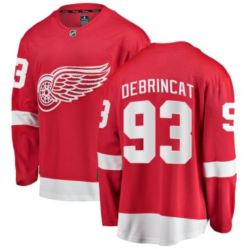 Breakaway Fanatics Branded Men's Alex DeBrincat Detroit Red Wings Home Jersey - Red