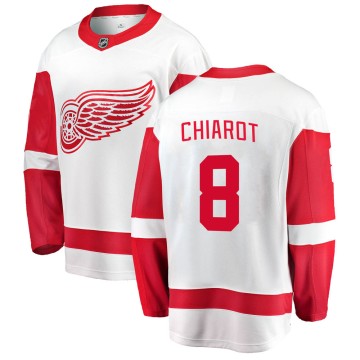 Breakaway Fanatics Branded Men's Ben Chiarot Detroit Red Wings Away Jersey - White