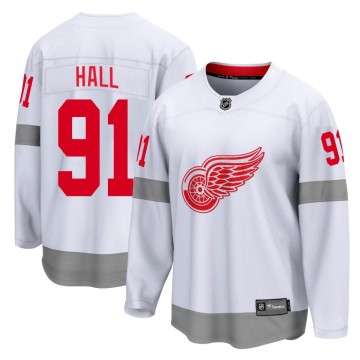 Breakaway Fanatics Branded Men's Curtis Hall Detroit Red Wings 2020/21 Special Edition Jersey - White