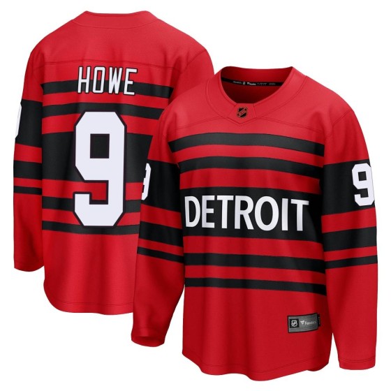 Breakaway Fanatics Branded Men's Gordie Howe Detroit Red Wings Special Edition 2.0 Jersey - Red