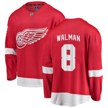 Breakaway Fanatics Branded Men's Jake Walman Detroit Red Wings Home Jersey - Red