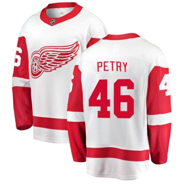 Breakaway Fanatics Branded Men's Jeff Petry Detroit Red Wings Away Jersey - White