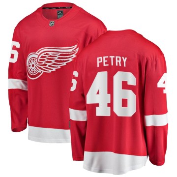 Breakaway Fanatics Branded Men's Jeff Petry Detroit Red Wings Home Jersey - Red