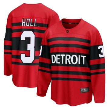 Breakaway Fanatics Branded Men's Justin Holl Detroit Red Wings Special Edition 2.0 Jersey - Red