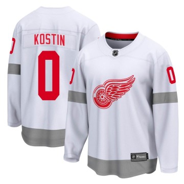 Breakaway Fanatics Branded Men's Klim Kostin Detroit Red Wings 2020/21 Special Edition Jersey - White