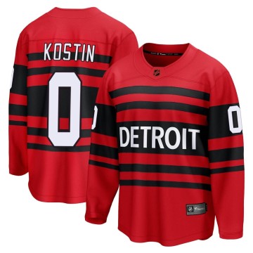 Breakaway Fanatics Branded Men's Klim Kostin Detroit Red Wings Special Edition 2.0 Jersey - Red