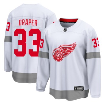 Breakaway Fanatics Branded Men's Kris Draper Detroit Red Wings 2020/21 Special Edition Jersey - White