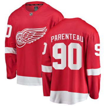 Breakaway Fanatics Branded Men's P.A. Parenteau Detroit Red Wings Home Jersey - Red