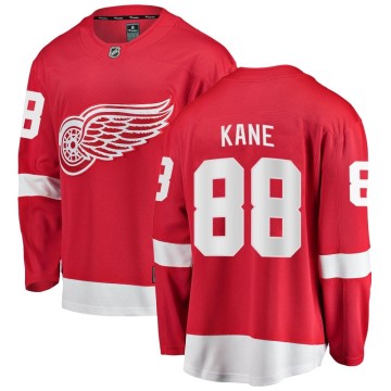 Breakaway Fanatics Branded Men's Patrick Kane Detroit Red Wings Home Jersey - Red