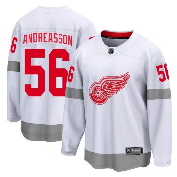 Breakaway Fanatics Branded Men's Pontus Andreasson Detroit Red Wings 2020/21 Special Edition Jersey - White