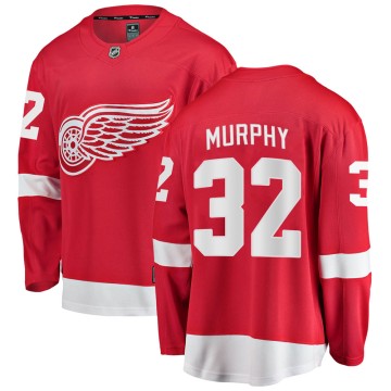 Breakaway Fanatics Branded Men's Ryan Murphy Detroit Red Wings Home Jersey - Red
