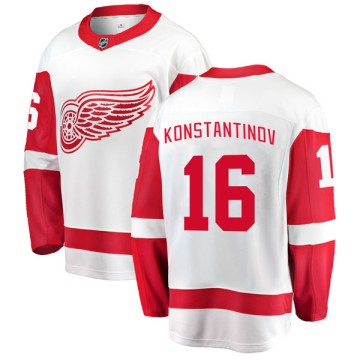 Breakaway Fanatics Branded Men's Vladimir Konstantinov Detroit Red Wings Away Jersey - White