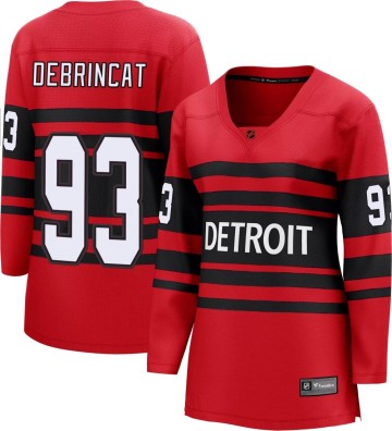 Breakaway Fanatics Branded Women's Alex DeBrincat Detroit Red Wings Special Edition 2.0 Jersey - Red