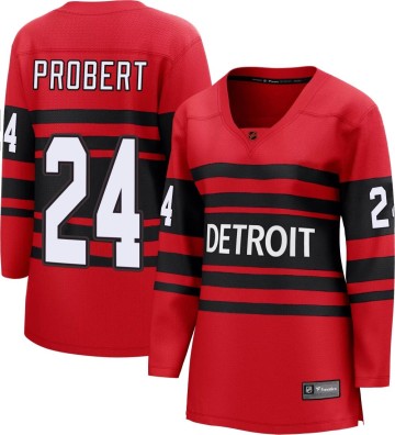 Breakaway Fanatics Branded Women's Bob Probert Detroit Red Wings Special Edition 2.0 Jersey - Red