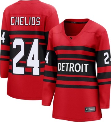 Breakaway Fanatics Branded Women's Chris Chelios Detroit Red Wings Special Edition 2.0 Jersey - Red
