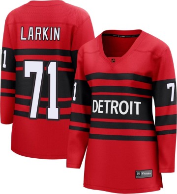 Breakaway Fanatics Branded Women's Dylan Larkin Detroit Red Wings Special Edition 2.0 Jersey - Red