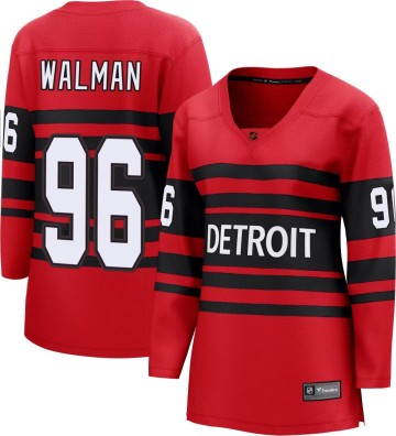Breakaway Fanatics Branded Women's Jake Walman Detroit Red Wings Special Edition 2.0 Jersey - Red