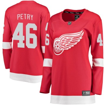 Breakaway Fanatics Branded Women's Jeff Petry Detroit Red Wings Home Jersey - Red
