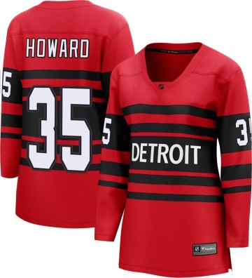 Breakaway Fanatics Branded Women's Jimmy Howard Detroit Red Wings Special Edition 2.0 Jersey - Red