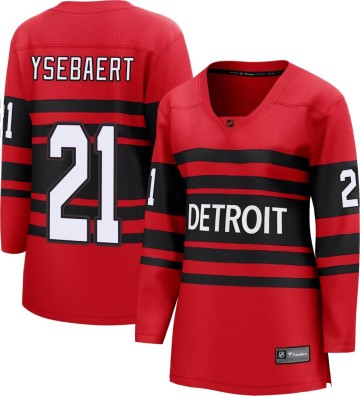 Breakaway Fanatics Branded Women's Paul Ysebaert Detroit Red Wings Special Edition 2.0 Jersey - Red