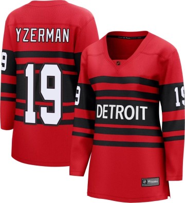 Breakaway Fanatics Branded Women's Steve Yzerman Detroit Red Wings Special Edition 2.0 Jersey - Red