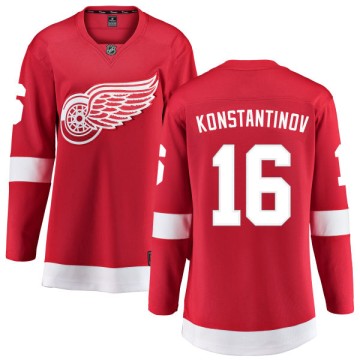 Breakaway Fanatics Branded Women's Vladimir Konstantinov Detroit Red Wings Home Jersey - Red