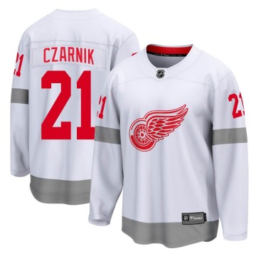 Breakaway Fanatics Branded Youth Austin Czarnik Detroit Red Wings 2020/21 Special Edition Jersey - White