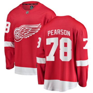 Breakaway Fanatics Branded Youth Chase Pearson Detroit Red Wings Home Jersey - Red