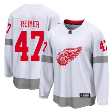 Breakaway Fanatics Branded Youth James Reimer Detroit Red Wings 2020/21 Special Edition Jersey - White