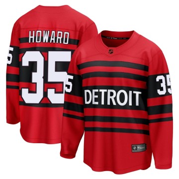 Breakaway Fanatics Branded Youth Jimmy Howard Detroit Red Wings Special Edition 2.0 Jersey - Red