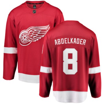 Breakaway Fanatics Branded Youth Justin Abdelkader Detroit Red Wings Home Jersey - Red