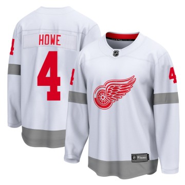 Breakaway Fanatics Branded Youth Mark Howe Detroit Red Wings 2020/21 Special Edition Jersey - White