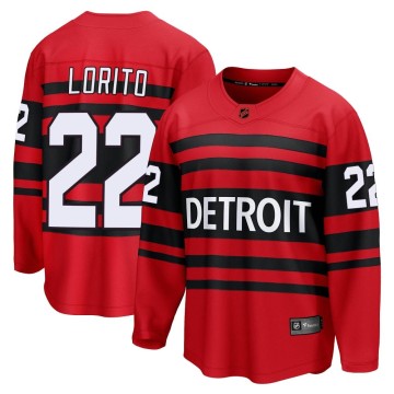 Breakaway Fanatics Branded Youth Matthew Lorito Detroit Red Wings Special Edition 2.0 Jersey - Red