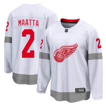 Breakaway Fanatics Branded Youth Olli Maatta Detroit Red Wings 2020/21 Special Edition Jersey - White