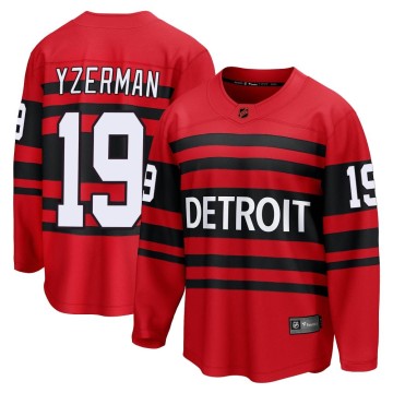 Breakaway Fanatics Branded Youth Steve Yzerman Detroit Red Wings Special Edition 2.0 Jersey - Red