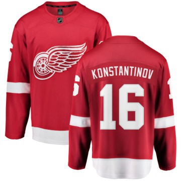 Breakaway Fanatics Branded Youth Vladimir Konstantinov Detroit Red Wings Home Jersey - Red
